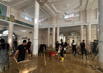 Usai Dibersihkan Personel Polri, Masjid Terdampak Bencana di Aceh Kini Bisa Dipakai Warga