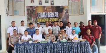 Kapolres Bengkulu Tengah Dampingi Kapolda Bengkulu pada Kegiatan Jelajah Berkah Bhayangkara “Menembus Medan, Menyentuh Nurani” di Bengkulu Tengah