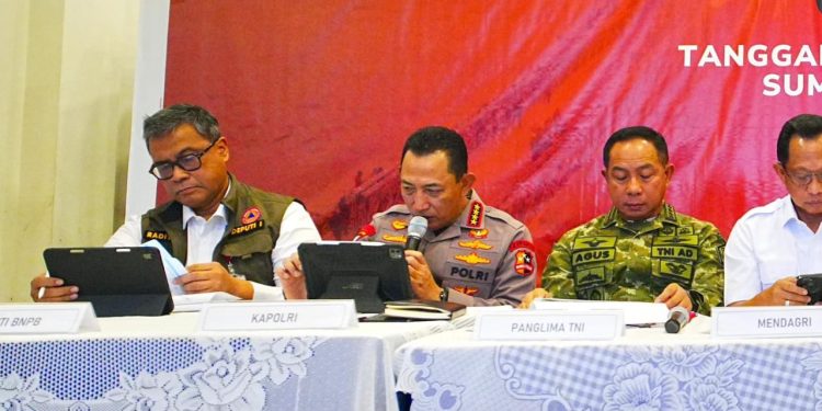 Polri Kerahkan 11.625 Personel dan Infrastruktur Lengkap Tangani Bencana di Sumatera