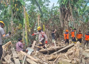 *Tindak Lanjut Laporan Warga, Satwa K-9 Polri Berhasil Temukan Jenazah di Aceh Tamiang