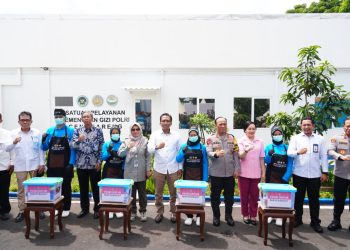 Polri Groundbreaking 436 SPPG Serentak, Tegaskan Komitmen Dukung Program Gizi Nasional