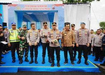 Kapolri Resmikan 19 Jembatan Merah Putih Presisi, Komitmen Tindaklanjuti Arahan Presiden Prabowo