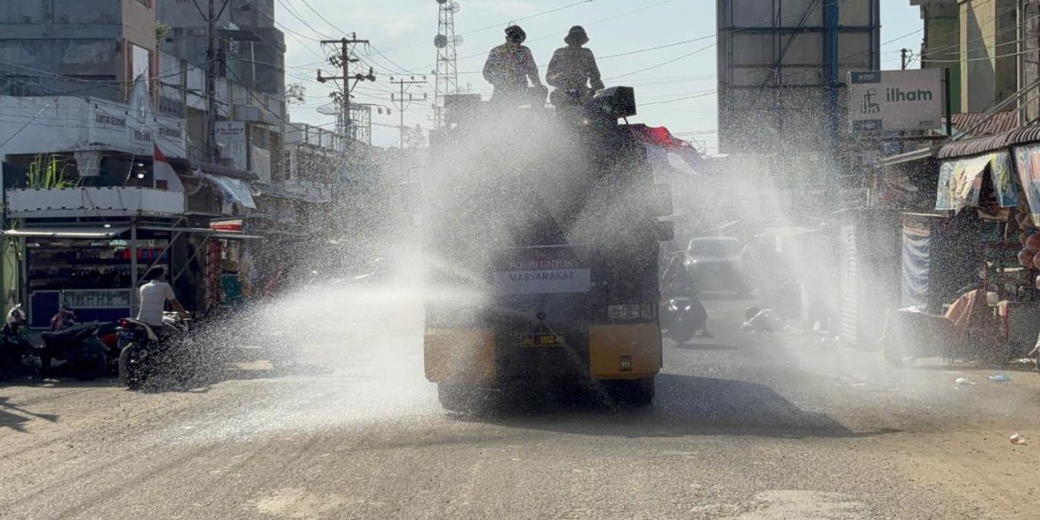Aksi Humanis Polres Pidie Jaya Tuai Apresiasi Warga, Debu Pascabanjir Berhasil Dikendalikan
