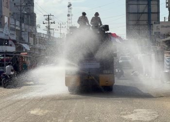 Aksi Humanis Polres Pidie Jaya Tuai Apresiasi Warga, Debu Pascabanjir Berhasil Dikendalikan