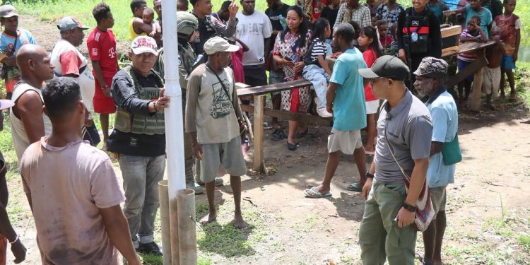 *Satgas ODC 2026 Teguhkan Komitmen Kedamaian Melalui Patroli Humanis di Kabupaten Nduga*