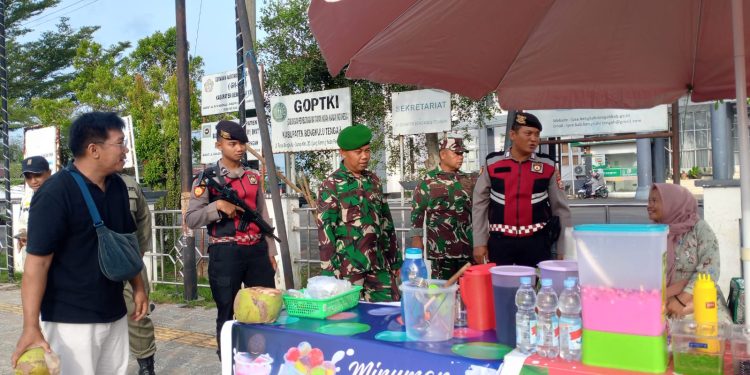 Patroli Kamtibmas Bersama TNI dan Pemkab Bengkulu Tengah, Ciptakan Situasi Aman di Bulan Ramadhan 1447 H
