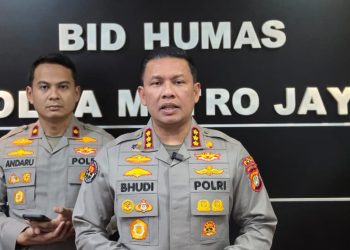 *Pengamanan Humanis, Aksi Mahasiswa di Mabes Polri Berlangsung Kondusif*