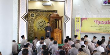 *Polda Bengkulu Gelar Peringatan Nuzulul Qur’an 1447 H, Perkuat Nilai Keimanan dan Kebersamaan Personel*