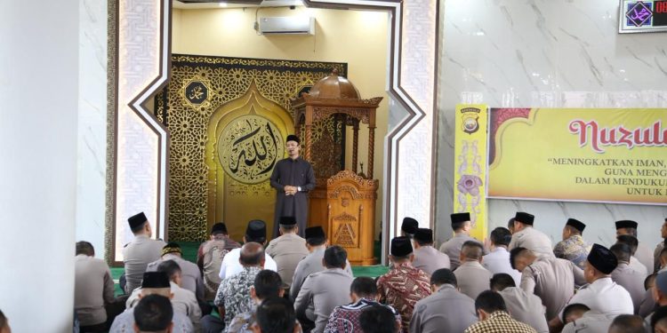 *Polda Bengkulu Gelar Peringatan Nuzulul Qur’an 1447 H, Perkuat Nilai Keimanan dan Kebersamaan Personel*