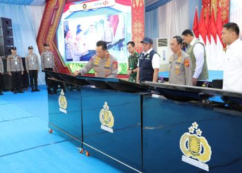 Kapolri Resmikan 57 Jembatan Merah Putih, Permudah Akses Warga