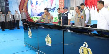 Kapolri Resmikan 57 Jembatan Merah Putih, Permudah Akses Warga