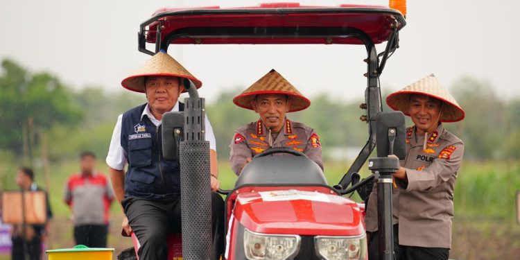 Tanam Raya Jagung Serentak Kuartal I, Kapolri: Tuntaskan Target Swasembada Pangan Presiden