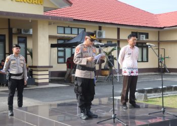 Polres Bengkulu Tengah Gelar Apel Pasukan Operasi Ketupat Nala 2026