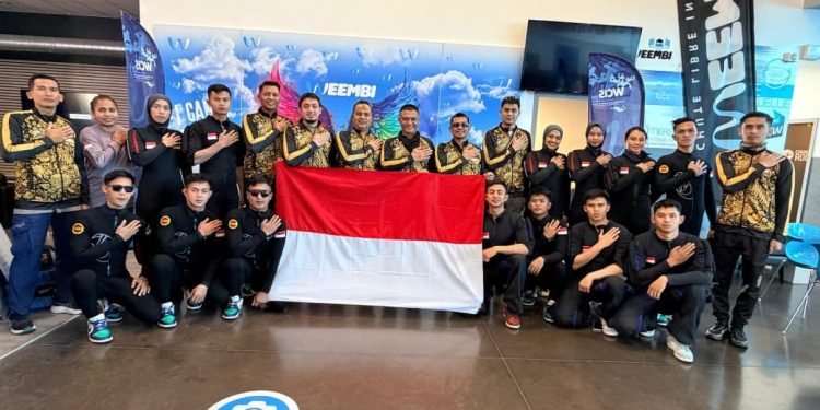 21 Personel Brimob Perkuat Timnas Indonesia di Ajang Dunia Indoor Skydiving 2026 di Prancis